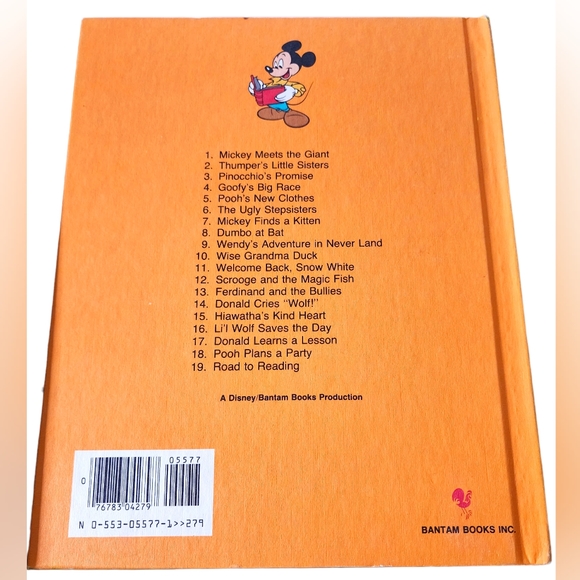 4 Vintage Walt Disney Bantam books - Picture 8 of 11